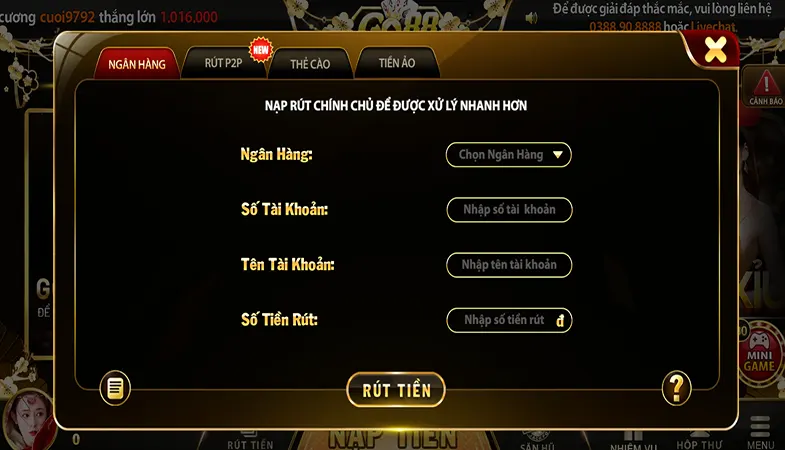 GO888 – Cổng Game Bài GO 88 Chính Hãng | Link Chuẩn Nhất 12 ruttien go88 11